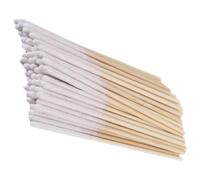 KHBUAB 60pcs Disposable Cotton Swabs with Bamboo Sticks and Strong Water Absorption for Makeup and Ear Cleaning, Soft Cotton Tips with Comfortable Feel for Beauty Accessories