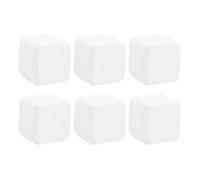 KHBUAB 6pcs Reptile Mineral Calcium Cubes for Water Turtle and Lizard, Natural Calcium Mineral Blocks to Health and Strength, Suitable for Daily Feeding and Dissolve in Water