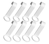 KHBUAB 8pcs Bottle Hook Shower Gel Bottle Hooks Simple Abs Material Effective Storage Space-Saving Design for Bathroom and Kitchen
