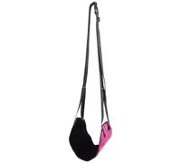 KHBUAB Adjustable Ergonomic Foot Hammock for Airplane Travel and Home Use, Comfortable Lint Material Foot Rest Under Desk, Portable Leg Rest for Travelers