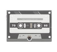 KHBUAB Audio Birthday Cards with 30 Seconds Voice Recorder, Retro Cassette Tape Style Greeting Cards Made of Paperboard Material, for Special Days and Family Or Friends