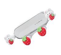 KHBUAB Auto Air Vent Phone Support Rabbit Design with Silicone and Plastic Material, One-Hand Operation Car Phone Holder for Rough Roads and Emergency Braking