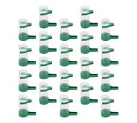 KHBUAB Bird Feeder Waterer 20Pcs Spill-Proof Plastic Water Dispenser for Cage Birds Including Parrots and Quails Automatic Drinking Station
