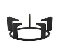KHBUAB Cast Iron Wok Holder Gas Stove Pot Ring Non-Slip Tripod Bracket Suitable for Small Pans and Pots on Gas Hob