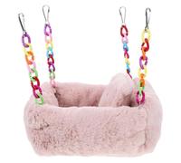 KHBUAB Comfortable Cotton Cage Chinchilla Hammock with Double Layer Design for Small Animals, Lovely Hamster Bed to Sleep and Keep Cozy in Cage Or Other Places