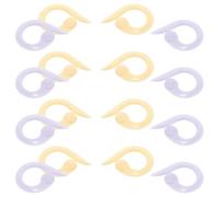 KHBUAB Crochet Markers Easy to Store Assorted Colour 20pcs and Knitting Markers Easily Over Needles for Weaving and Crocheting Fabric Clothes