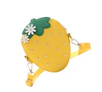 KHBUAB Crossbody Bag and Pu Material Strawberry Shaped with Adjustable Strap Small Coin Purse Lightweight Shoulder Bag for Shopping or Gifts