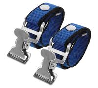 KHBUAB Drywall Stilts Foot Straps Kit Adjustable Stainless Steel Nylon Replacement with Accessories for Professional Plasterers and Decorating Tasks