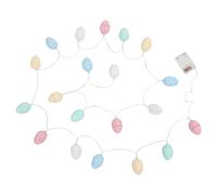 KHBUAB Easter Egg String Lights Battery Operated LED String Lamp with Easter Egg Shaped Design and Fine Workmanship, for Wedding and Gate Indoor Seasonal Decoration
