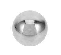 KHBUAB Fence Post Protector Stainless Steel Ball Cap, Mirror Finish Metal Round Topper Suitable for Garden Fencing and Outdoor Gate Posts