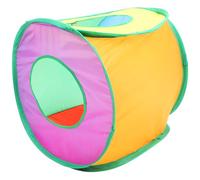 KHBUAB Foldable Cat House Cube with Breathable Polyester Material and Semi-closed Design for Cat Hiding and Season Use for Comfortable Indoor Relaxation