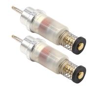 KHBUAB Gas Stove Thermocouple Safety Device 2Pcs Flame Sensor and Shut-Off Valve for Fire Pit and Outdoor Patio Heater Flame Failure Control