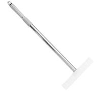 KHBUAB Handheld Welcome Sign Rod Stainless Steel and Plastic Construction, Stable Multi-use Sign Display Holder for Victory Parades and Exhibitions, Silver Creative Design Assorted Style
