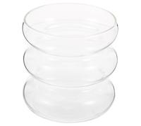 KHBUAB Irregular Circle Glass Cup Stable Bottom Design Easy to Clean Household Whiskey Cup for Dining Room and Ktv