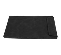 KHBUAB Leather Menu Clipboard A5 15x25cm Night Sky Black Portable Document Organizer File Folder Clipboard for Restaurant Office Use