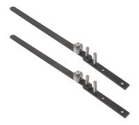 KHBUAB Manual Metal Bender for Creative Projects and Outdoor Sites 2pcs with Ergonomic Handles, Multi-Functional Small Wire Bending Tool for Steel and Aluminum Rods