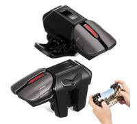 KHBUAB Mobile Gaming Controller Featuring Sensitive Triggers and Six-Finger Linkage Alloy Finger Gloves with Breathable Design for Smartphone Gaming Sessions