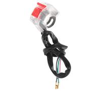 KHBUAB Motorcycle Kill Switch Handlebar Button Switch Engine Shutdown Plastic Replacement Controller with Easy Adjustment of Lighting for Motorbike