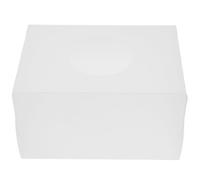 KHBUAB Multi-purpose Storage Box Square Raffle Ball Game Box 8.65x6.29x4.72in Sturdy Pp Material Ensures Justice and Equity for Office Activities and Opening Lottery