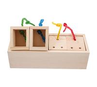 KHBUAB Parrot Chew Made of Sturdy Synthetic Material for Foraging and Chewing, Suitable for Pet Birds, Can Be Hung in The Birdcage to Encourage Natural Play and Exercise