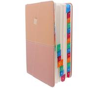 KHBUAB Password Save Book A5 Portable Address Book with Alphabetical Tabs Pu and Paper Material Creative Practical Design for Long-Term Use Organizing Personal Information at Home