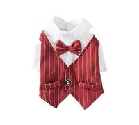 KHBUAB Pet Suit Costume Pet Suit Clothes Dress Pattern Polyester Spring Carnival Easy to Put on Does Not Influence Normal Walking Or Running Adorable Fashion for Dog