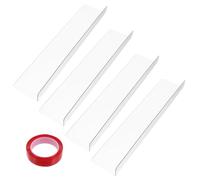KHBUAB Pet Window Sill Protectors and Protect against Slobbering and Claw Damage 4pcs Made of Sturdy Abs Material for Window Protection and Dog-friendly Safety Pad, Easy to Install