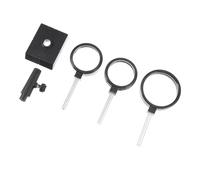 KHBUAB Physical Optical Lens Experiment Kit Concave and Convex Lenses for Classroom Teaching, Glass and Plastic Material, Learn Physics Formula and Demonstrate Optical Principles