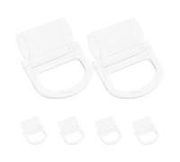 KHBUAB Plastic Cordless Roller Blind Handle 6Pcs for Small Window Roller Shades Pull Down Blinds in Household Use
