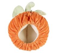 KHBUAB Pumpkin Shape Pet Mice Sleeping Nest Flannel Hanging Nest