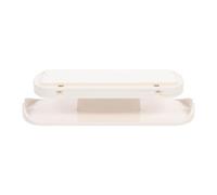 KHBUAB Punch Freed Power Strip Holder Abs Material Double-sided Self-adhesive and Good Loading Capacity Wall-mounted Power Strip Mount for Home Cord Management and Cable Organisation
