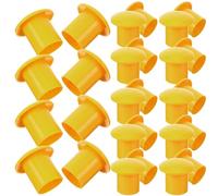 KHBUAB Rebar Protective Covers 50pcs Plastic Caps with Wear Resistance for Industrial Worker Safety
