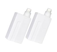 KHBUAB Reusable Laundry Detergent Bottles 2pcs 33.07Oz Portable PE Liquid Dispensers for Travel and Hotel