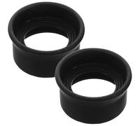 KHBUAB Rubber Eyepiece Cover Set 2Pcs for Binoculars and Microscopes 9Mm Thick Light Blocking Eye Shields with Easy Removal for Field and Laboratory Use