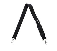 KHBUAB Shoulder Strap Versatile Design Adjustable Black Non-slip Shoulder Pad Sturdy Polyester and Metal Material for Travelling Bag and Computer Bag for Carrying Laptops and Travel