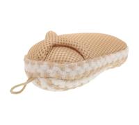 KHBUAB Slipper Shaped Bath Scrubber for Adults, Fiber Material Exfoliating Shower Scrubber Creating Rich Bubbles, for Business Trips and Traveling Body Wash Cleaning Tool