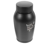 KHBUAB Small Stainless Steel Pet Ashes Urn for Dog and Cat Cremation with Simple Elegant Design, Convenient to Carry and Friendly to The Skin, Memorial to Keep Memory Close