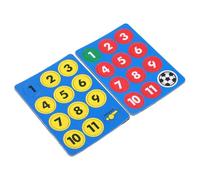 KHBUAB Soccer Coaching Board Magnetic Pieces Small Round Magnets for Precise Positioning and Stable Adhesion on Magnetic or Metal Surfaces for Training Layout Adjustments