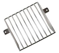 KHBUAB Stainless Steel Drainage Cover with Anti-blocking Feature and Large Openings, Balcony Strainer for Floor and Flank Use, Sturdy Gully Drain Cover Filter to Stop Leaves and Seeds,