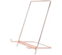 KHBUAB Tablet Stand with Stable Bottom Design Easy to Use Display Stand Elegant Stainless Steel and Adjustable Tilt Angle for Books and Collectibles at Home Or Showroom