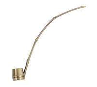 KHBUAB Traditional Copper Water Ladle for Calligraphy Multi-functional Ink Stone Scoop Brush Washer Tool Elegant Scholar S Art Supply for Chinese Painting and Writing Practice