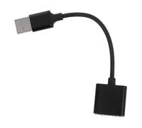 KHBUAB USB Audio Adapter with Headphone Mic Splitter External Sound Card Converter for Laptops Tablets and Mobile Devices with High-fidelity Audio and Dual Jack Output