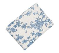 KHBUAB Vintage Blue Rose Floral Photography Backdrop Cloth with Foldable Design and Advanced Printed Lifelike Colours for Wedding Parties and Newborn Photo Shoots