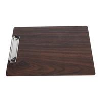 KHBUAB Wood Sketching Board A3 Clipboard with Clip, Walnut Grain Wooden Drawing Surface for School and Office Use, Portable Writing Board for Artists and Presentations