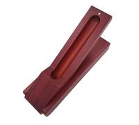 KHBUAB Wooden Pen Case Single Pen Box Creative Retro Style in Brown Carefully Crafted Stationery Box that Will Not Hurt Your Hands at Home or Office