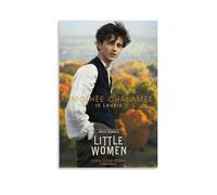 KHCEEC Timothée ChalametPoster Art Figure Decorative Wall Art Metal Poster Classic Vintage Decorative Poster Canvas Print Home Aesthetic Decoration08x12inch(20x30cm) Unframe-style