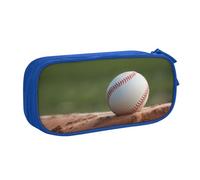 KHDKLXOHZ Cute Baseball Large Capacity Pencil Case Pen Bag Stationery Pouch Stationery Pen Case, Pencase with Compartments Zip, for School Student Girl Boy Women Men