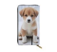 KHDKLXOHZ Stylish Cute Puppy Dog Long Leather Wallet for Women – Large Capacity Pu Leather Purse, Phone Card Holder Case Credit Card Wallet, Classy Clutch for Ladies & Men