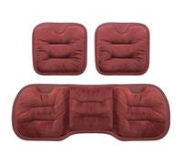 KHDWOB Car Seat Cushion Set for Citroen C1 C2 C3 C4 C5 C6 C8 Elysee Picasso, Winter Seat Cover Pad for Front & Rear, Non-Slip, Warm & Comfortable Drive Pad Fits Most Cars, SUVs, Vans,A