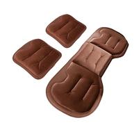 KHDWOB Car Seat Cushion Set for Passport(7seats) 2022 2023-pr, Winter Seat Cover Pad for Front & Rear, Non-Slip, Warm & Comfortable Drive Pad Fits Most Cars, SUVs, Vans,C